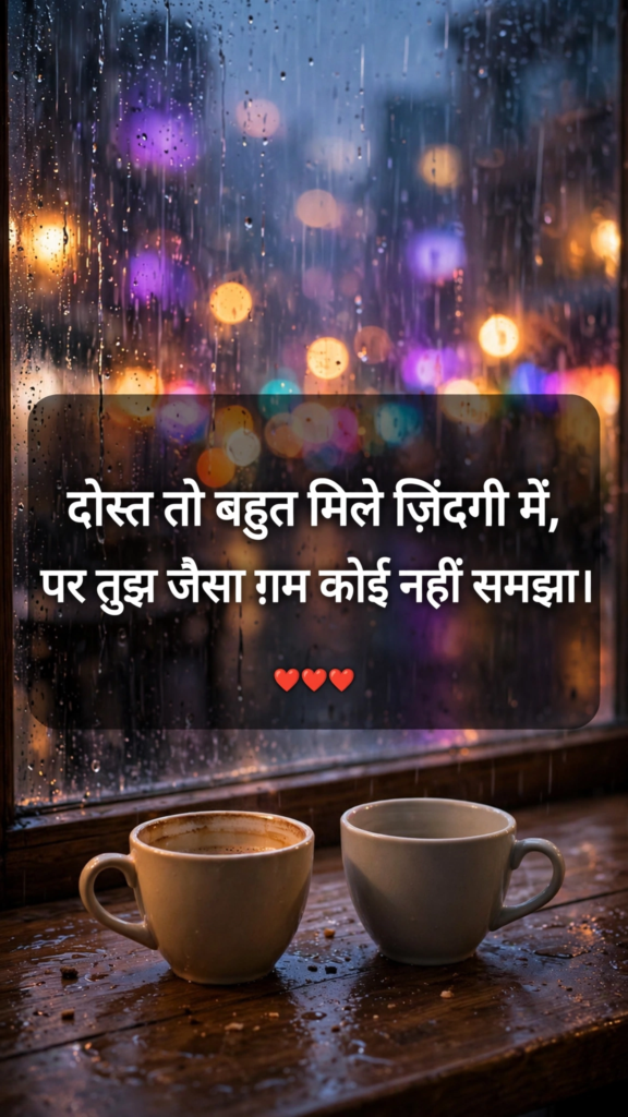 Dosti Sad Shayari