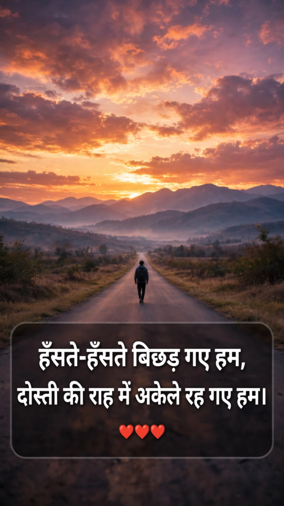Dosti Sad Shayari