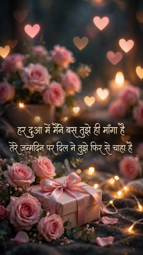 Heart-Touching Birthday Shayari