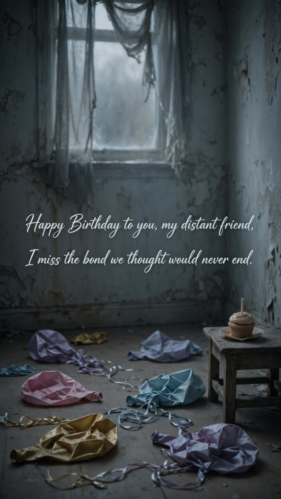Birthday sad Shayari for Friends