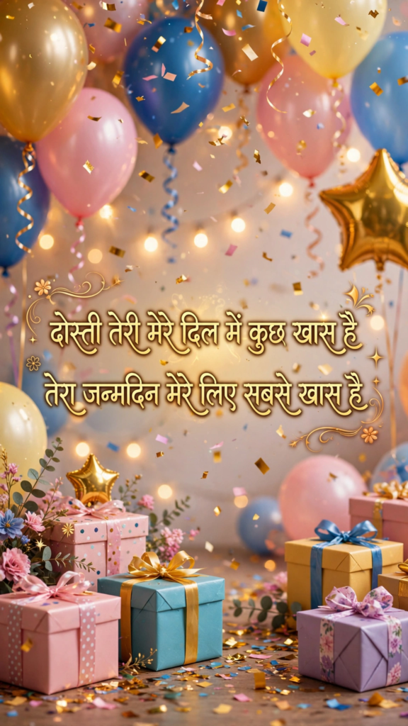 Birthday Shayari for Best Friend