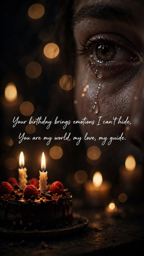 Emotional Birthday Wishes Shayari