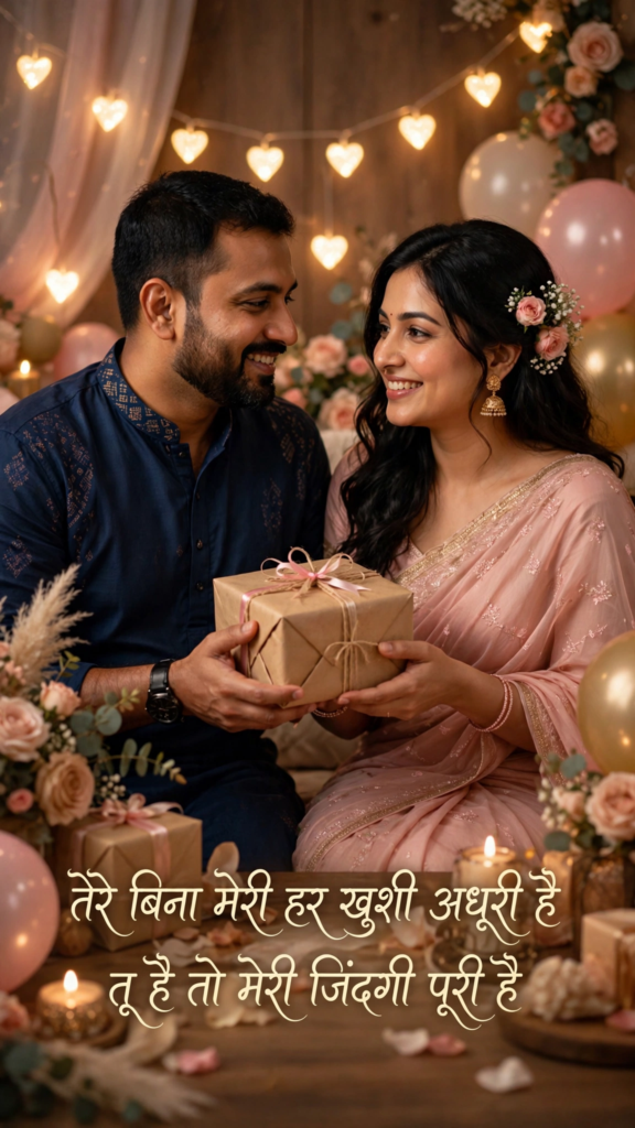 Birthday Shayari for Husband and Wife