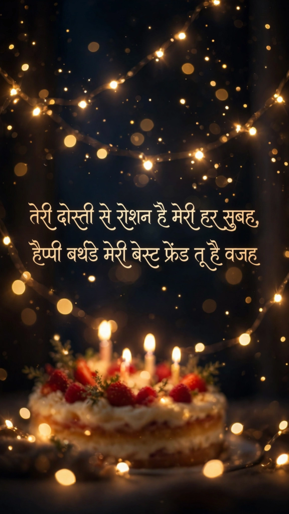 Best Friend Birthday Shayari