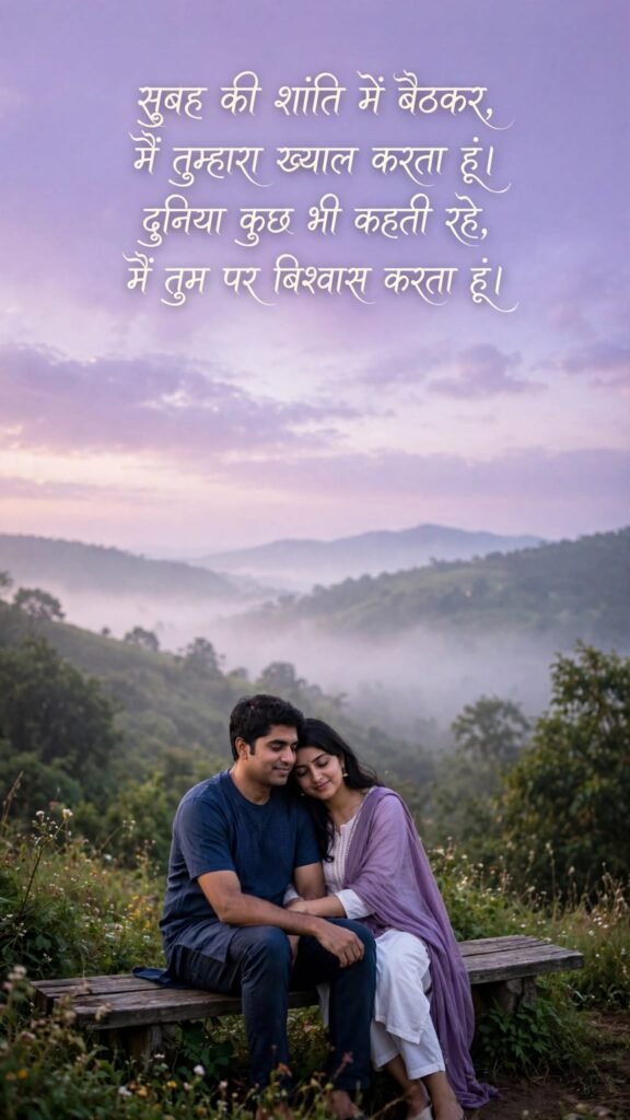 Good Morning Love Shayari to Express Your Feelings