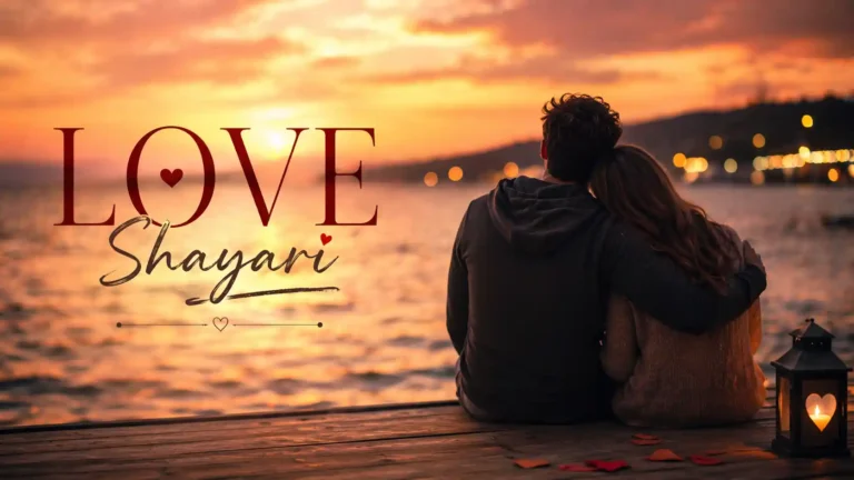 love shayari in english