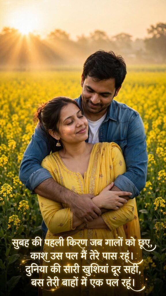 Romantic Good Morning Love Shayari 