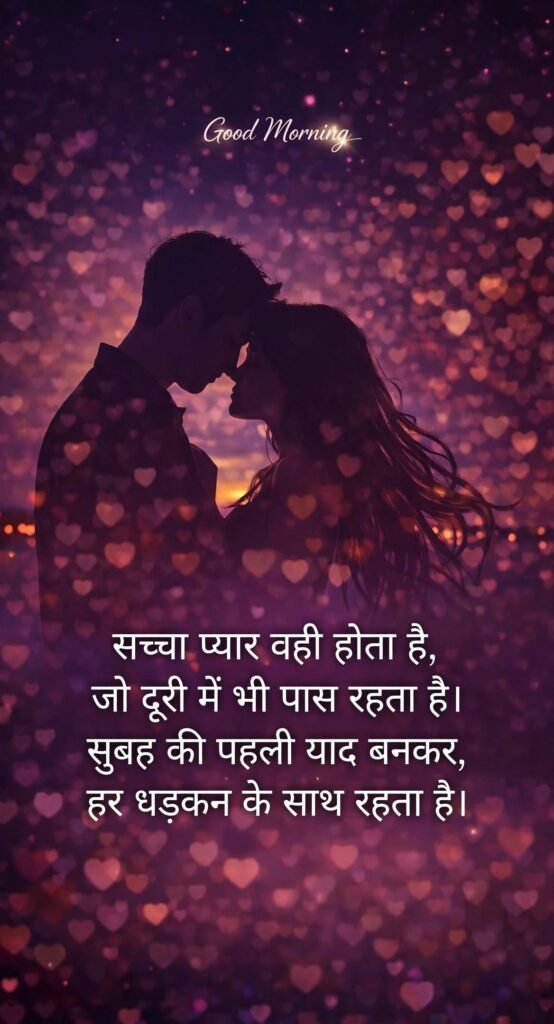 Good Morning Shayari for True Love