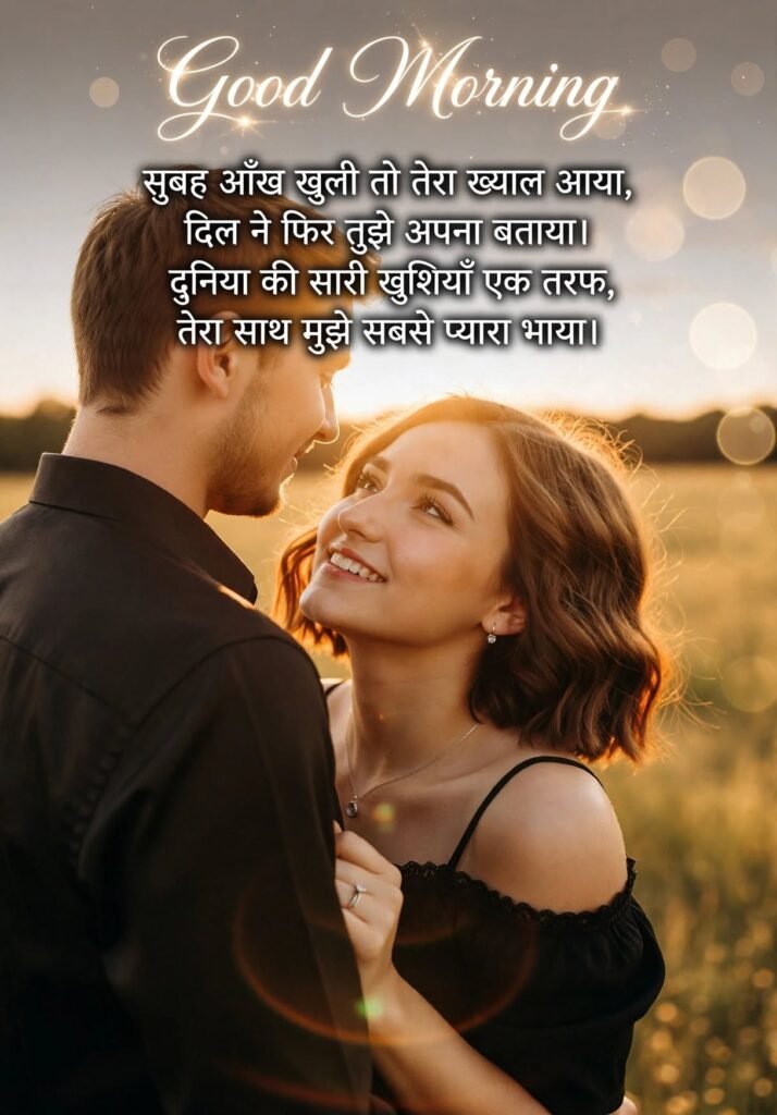 Heartfelt Good Morning Shayari for Love