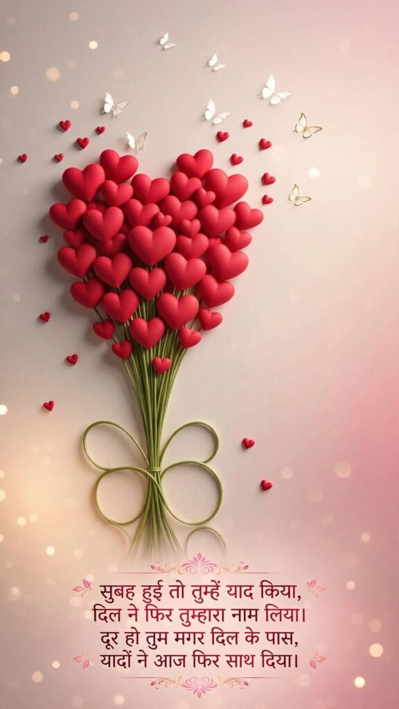Heart-Touching Good Morning Images with Shayari