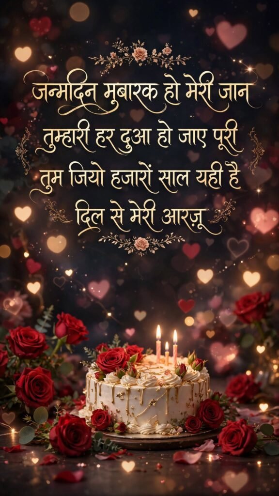 Birthday Shayari for Lover