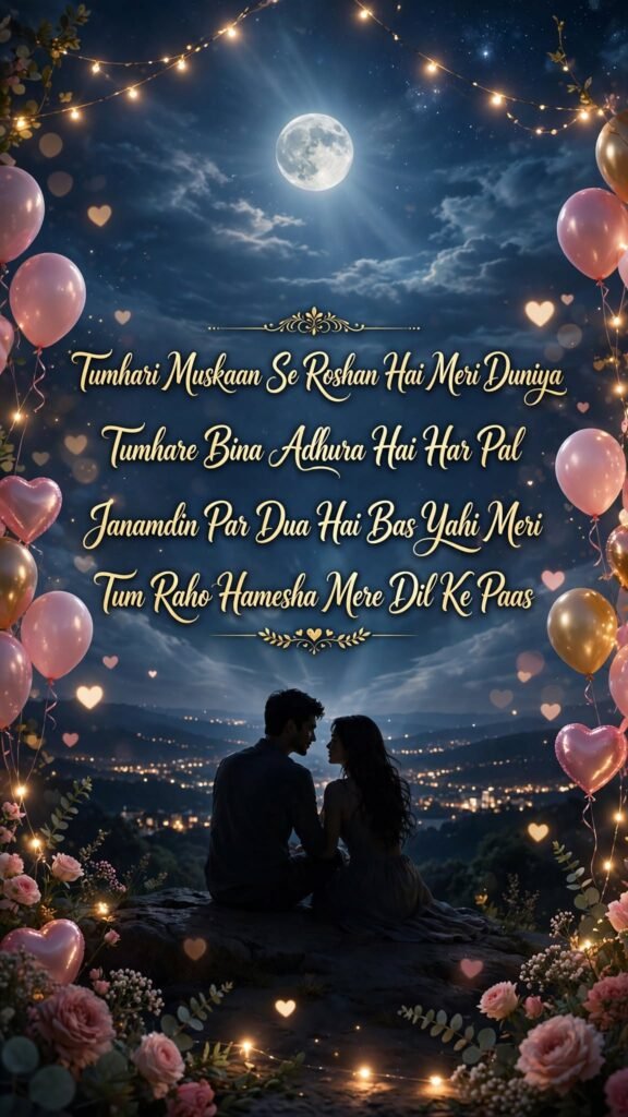 Birthday Shayari for Lover