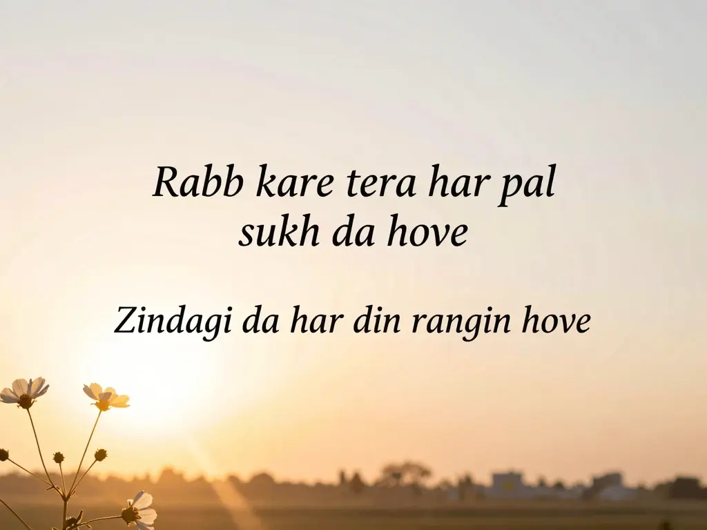 Good Morning Punjabi Shayari