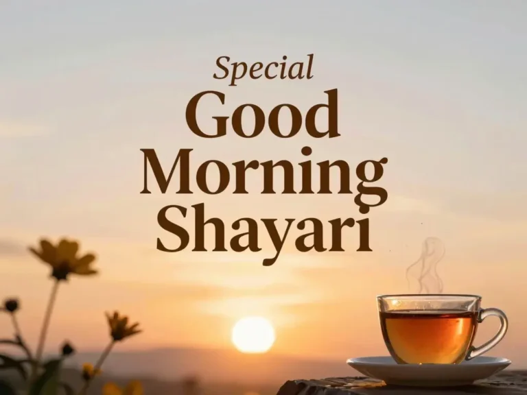 Special Good Morning Shayari