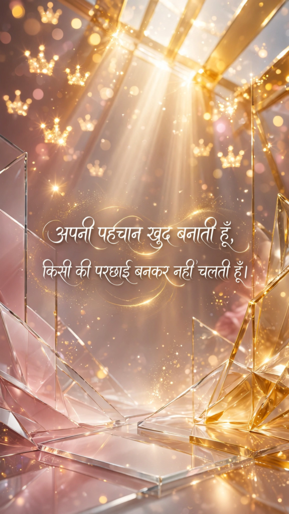 Attitude shayari for girls in Hindi