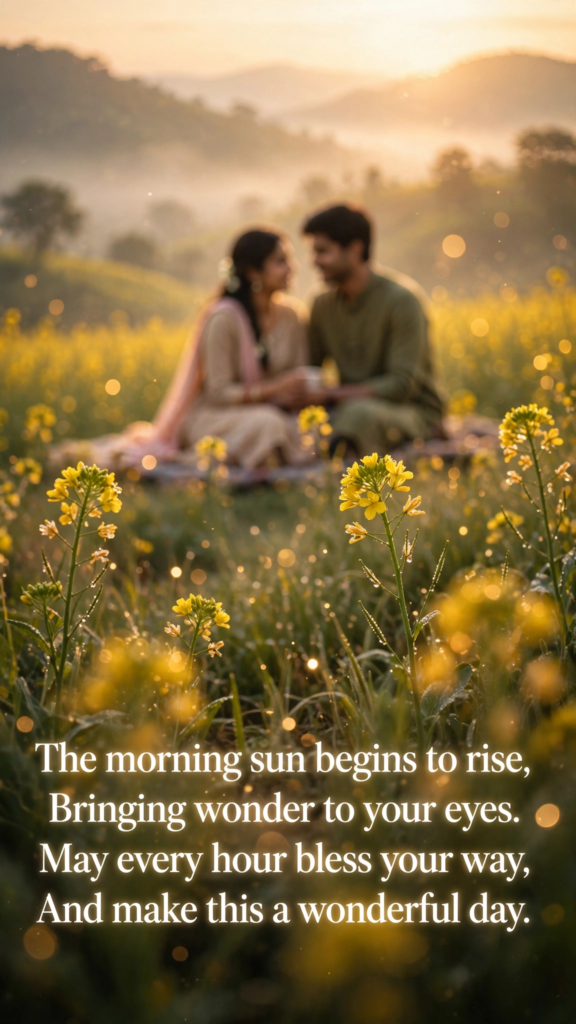 Special good morning shayari in English