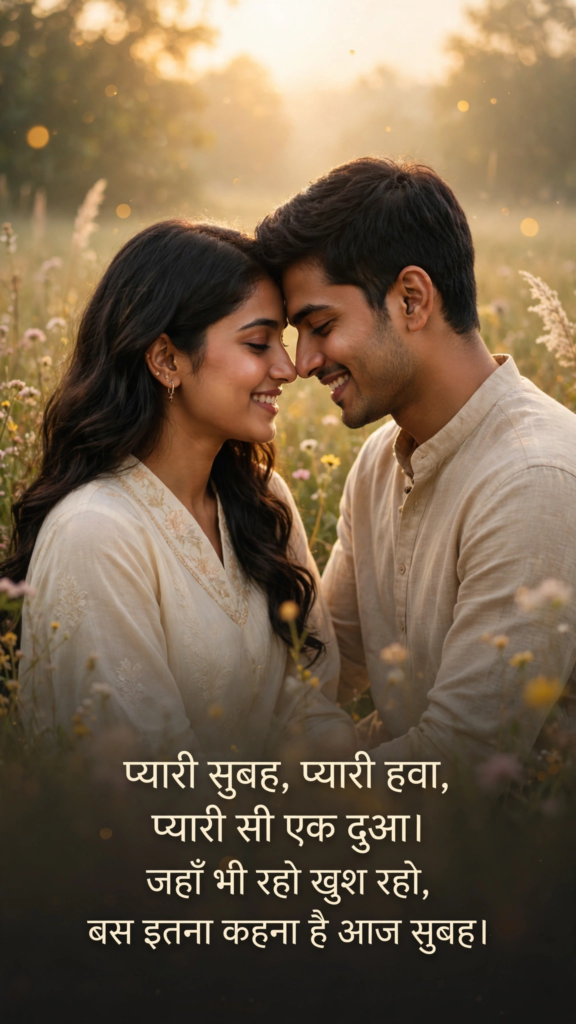 Sweet and Cute Good Morning Shayari