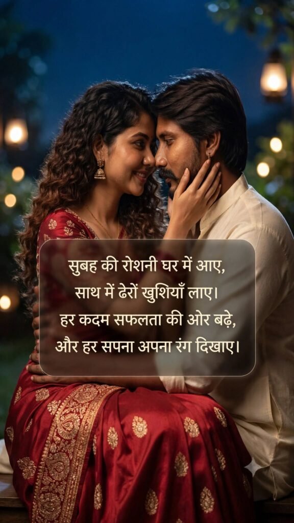Special Good Morning Shayari in Hindi