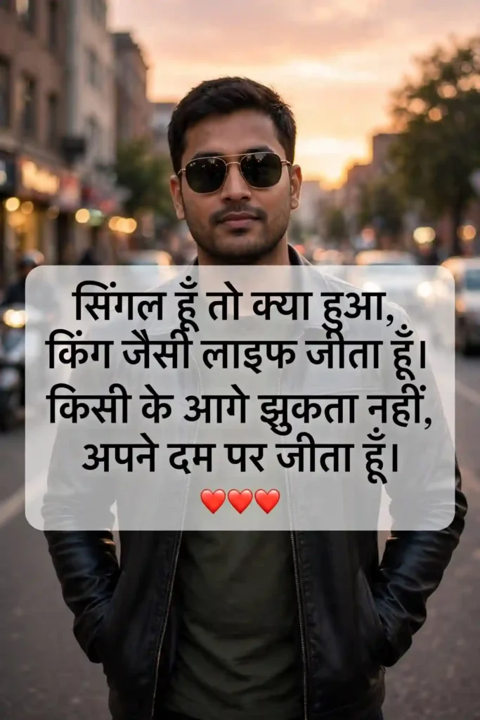 2 Line Single Life Shayari