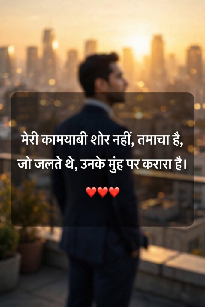 Apni Kamyabi Se Jalane Wali Attitude Shayari