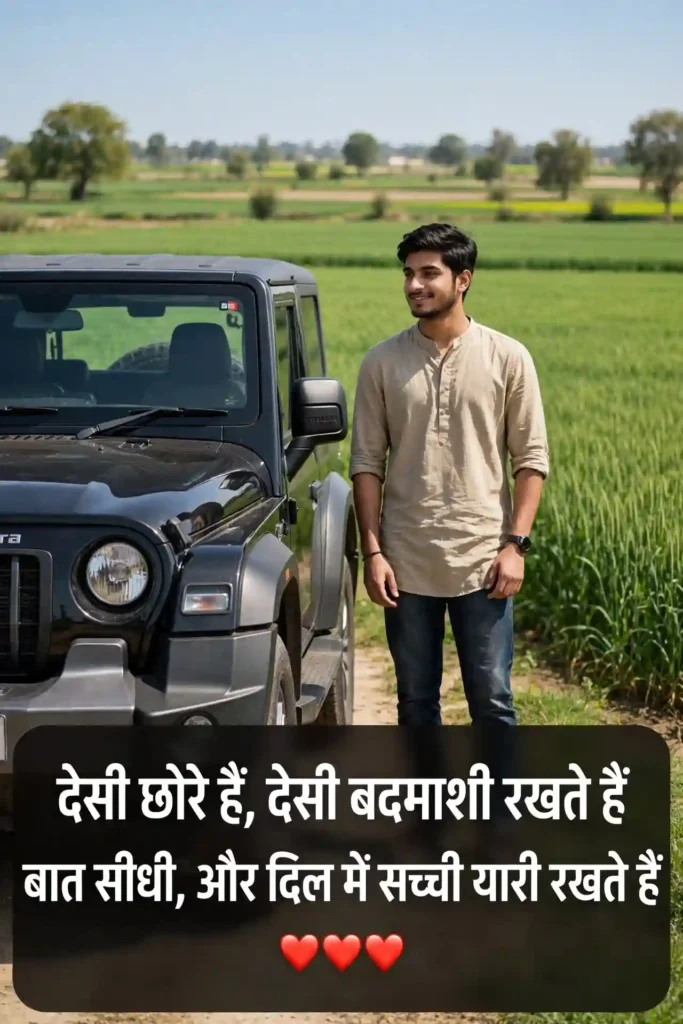 Desi Badmashi Shayari in Hindi