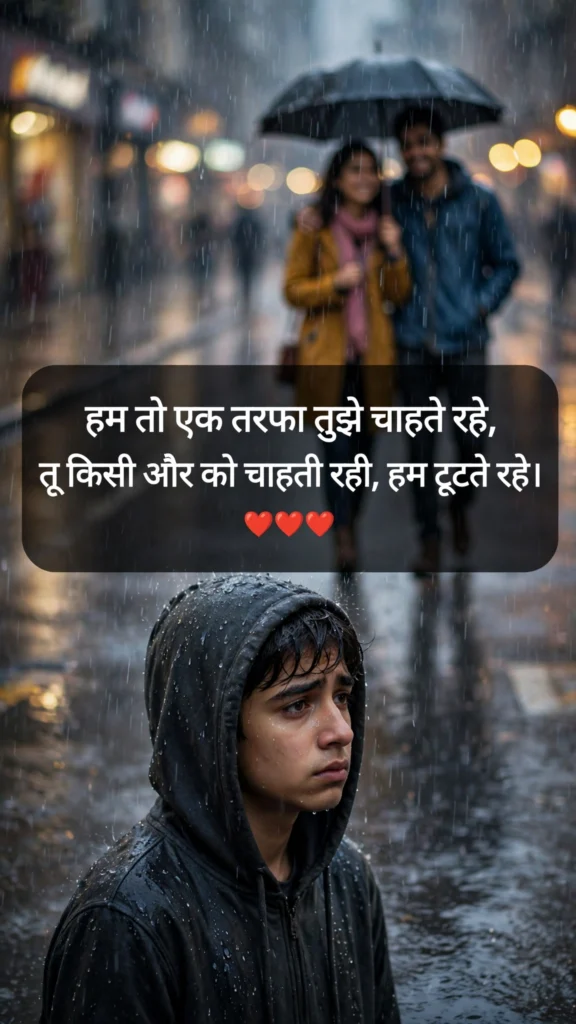 One Sided Love Sad Shayari