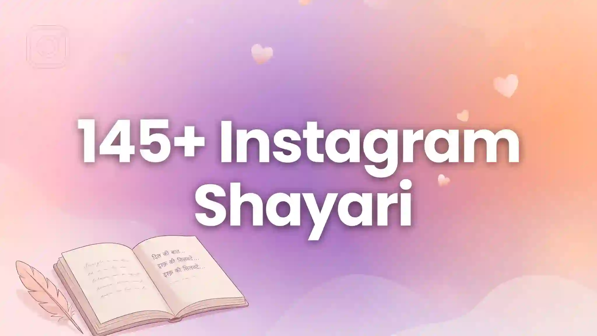 145+ Instagram Shayari for One-Sided Love Posts