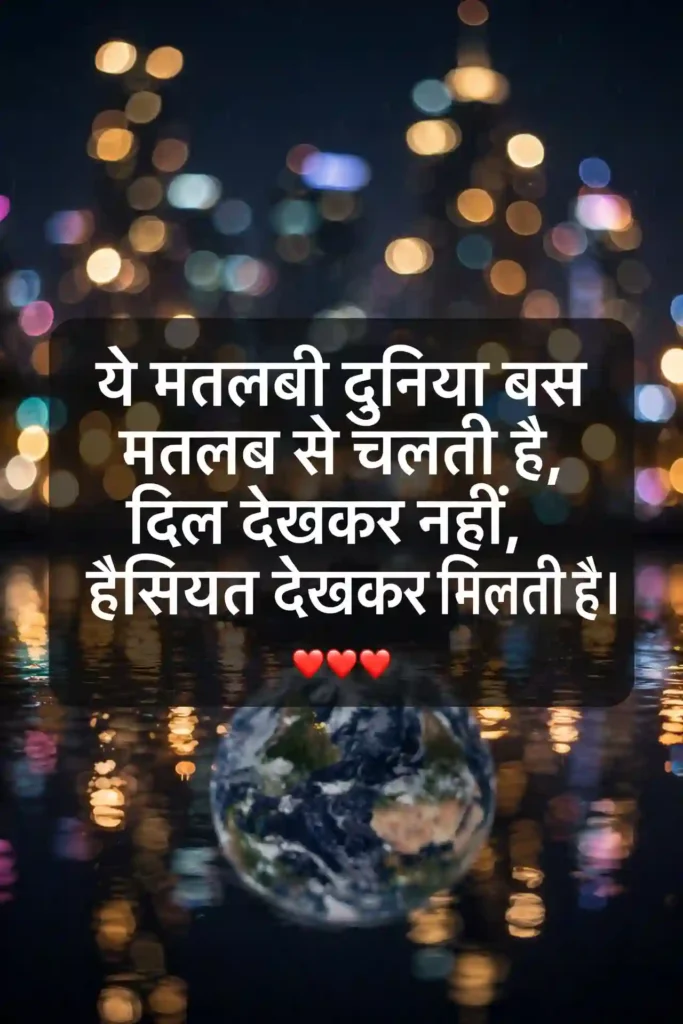 Matlabi Logon Ke Badalte Rang Par Shayari