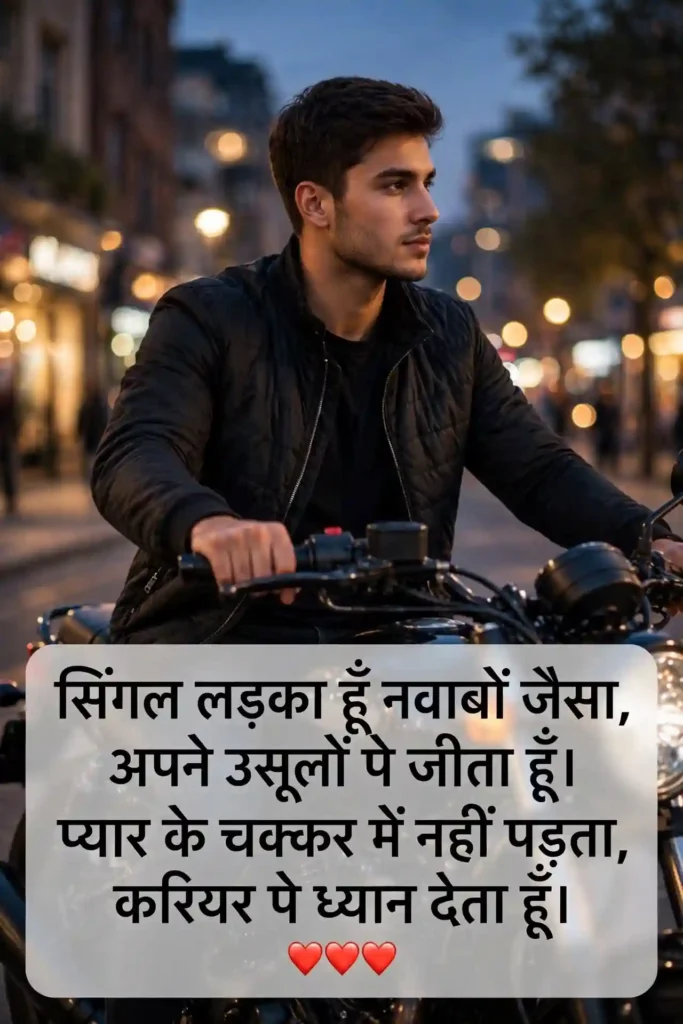 Single Life Shayari for Boys