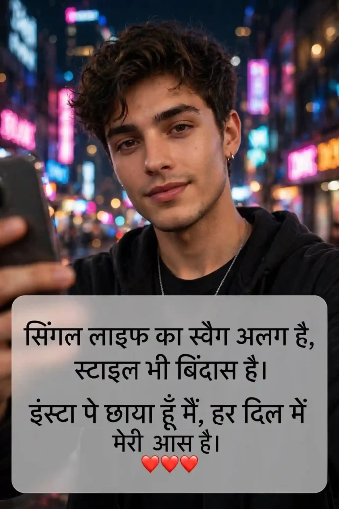 Single Life Shayari for Instagram