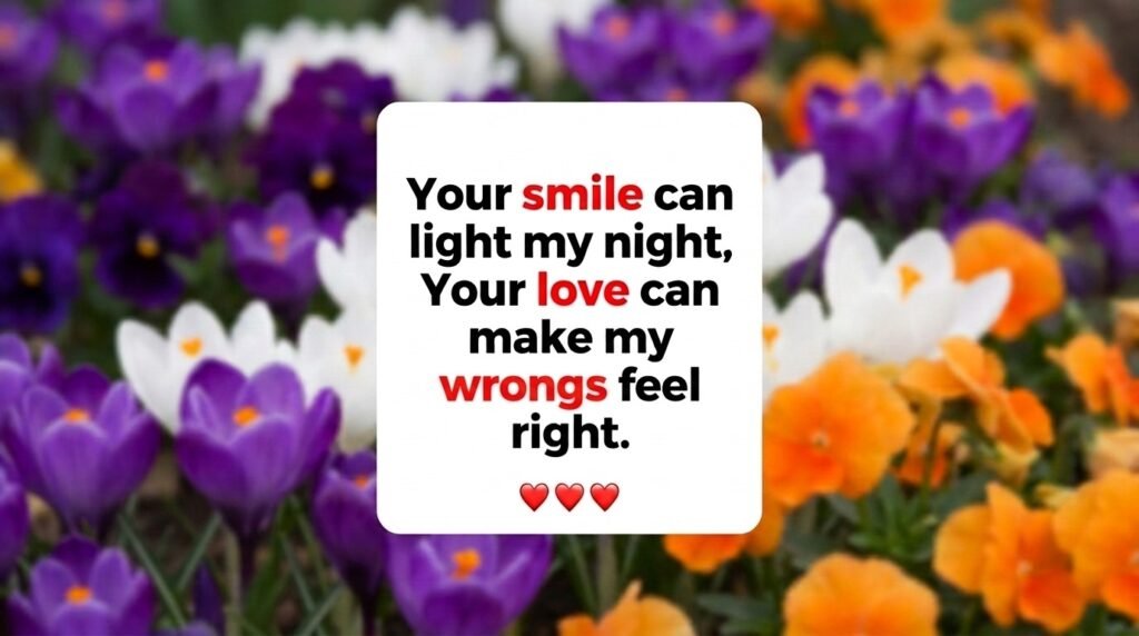 Love shayari in English.