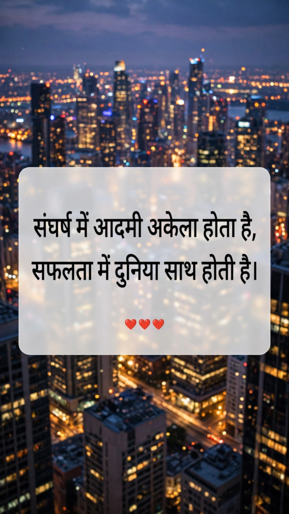 Success motivational shayari