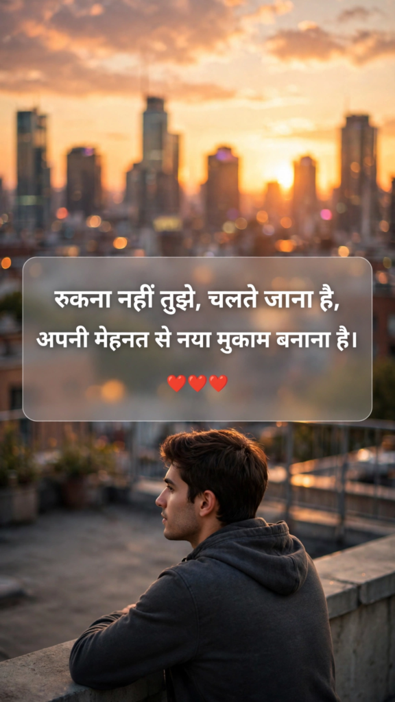 Self motivation shayari