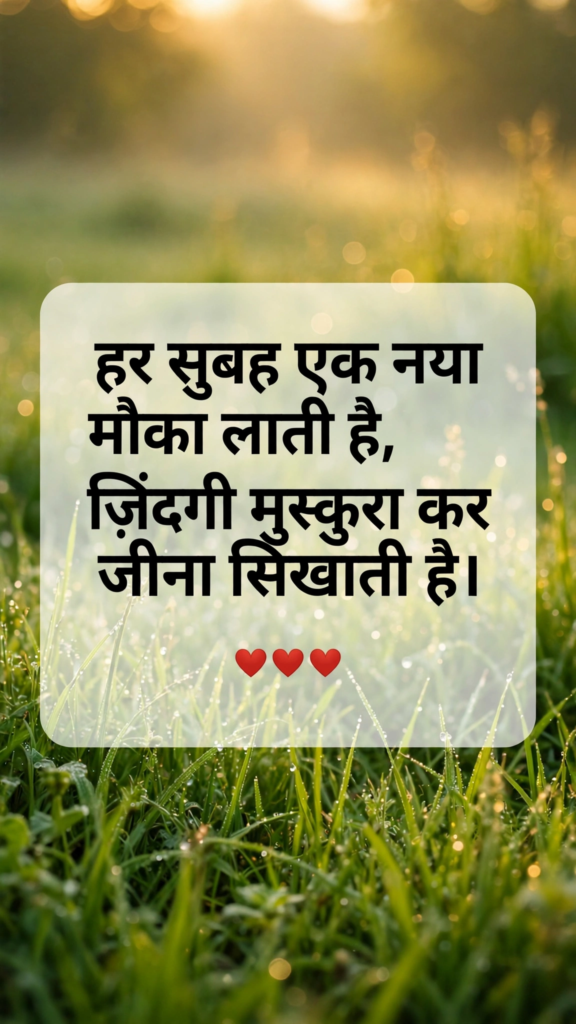 Life motivational shayari