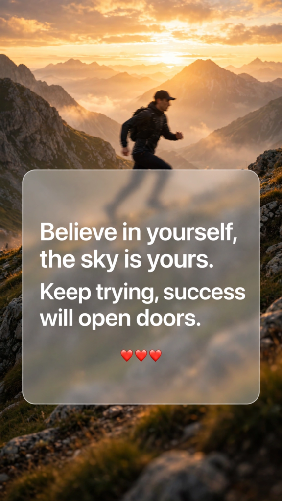 Motivational shayari in English