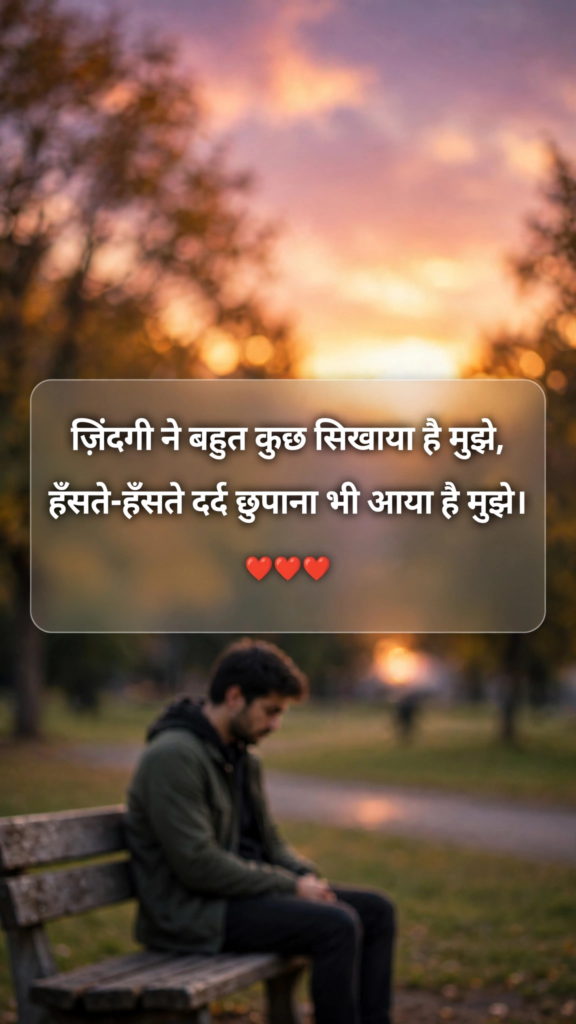 Sad shayari on life