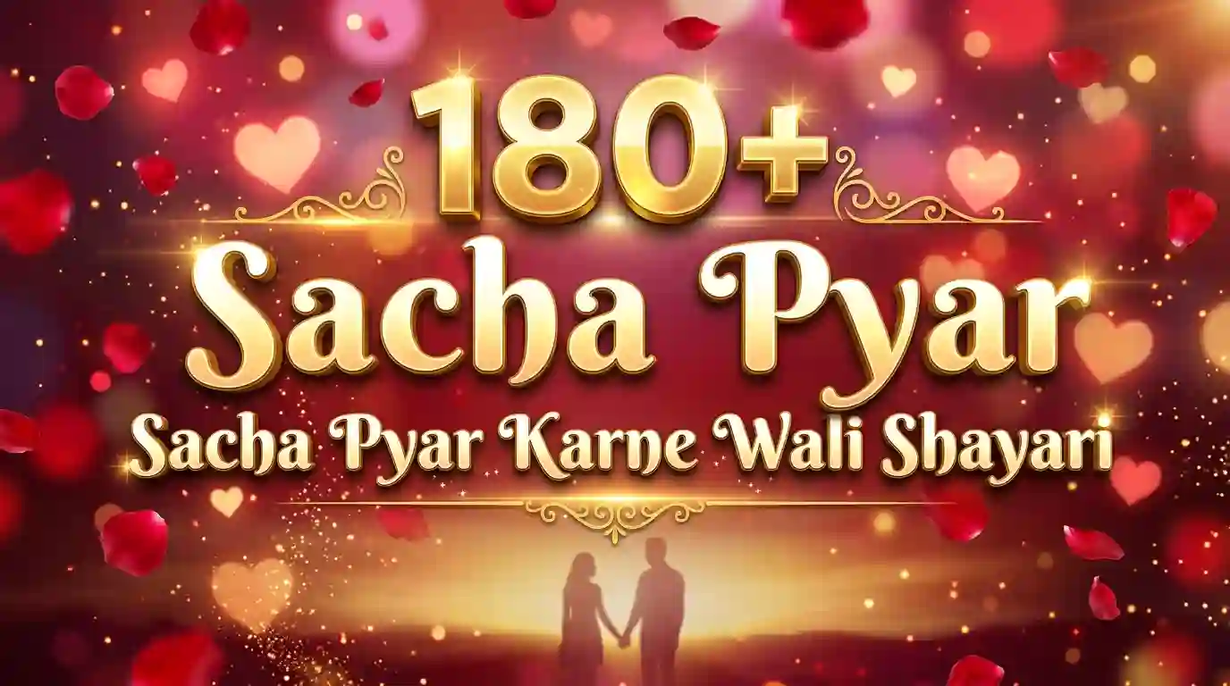 180+ Sacha Pyar Karne Wali Shayari in Hindi: True Love Feelings