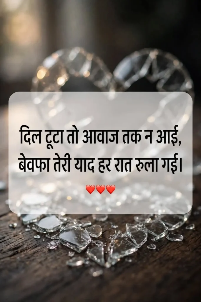 Bewafa Shayari for Boyfriend