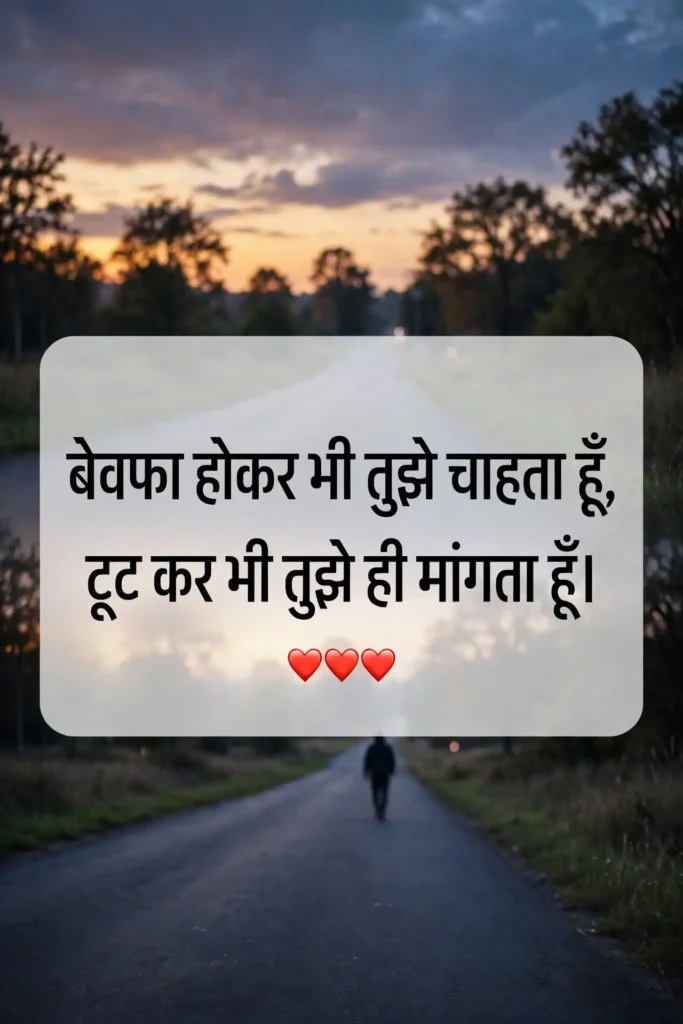 Bewafa Shayari for Broken Heart