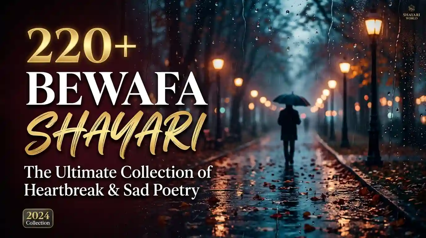 220+ Bewafa Shayari for Unfaithful Love in Hindi