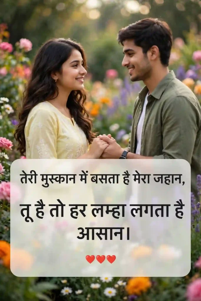 Girlfriend Ke Liye Cute Romantic Shayari