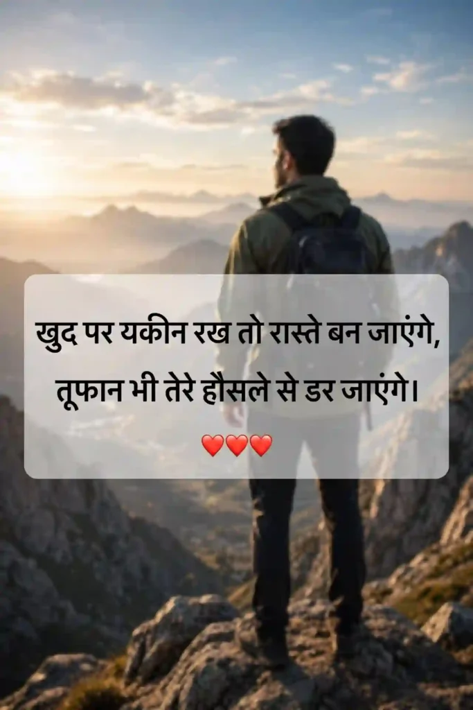 Khud Par Yaqeen Shayari