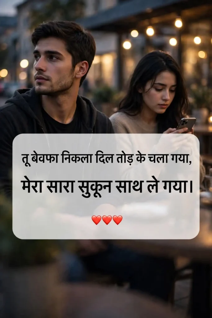 Sad Bewafa Shayari