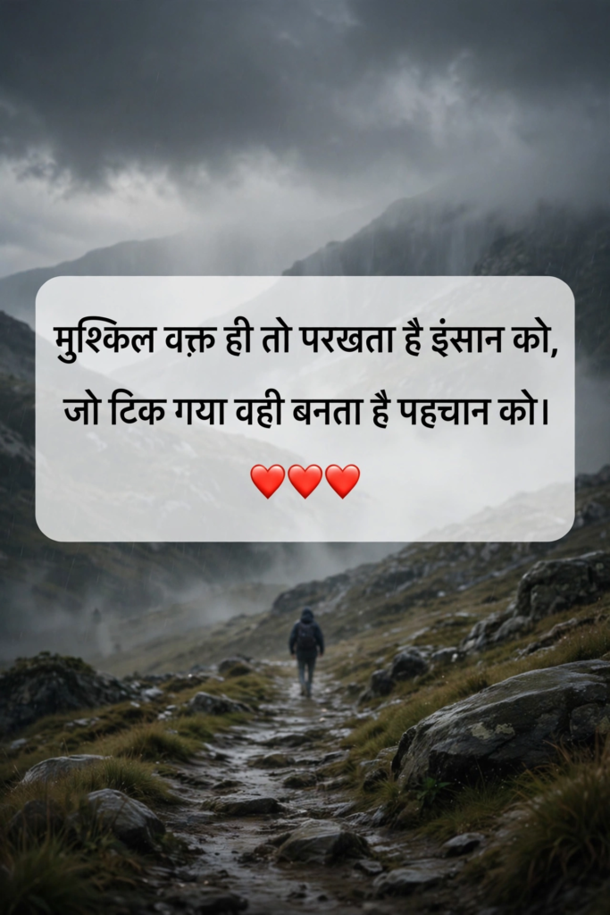 Mushkil Waqt Ki Shayari