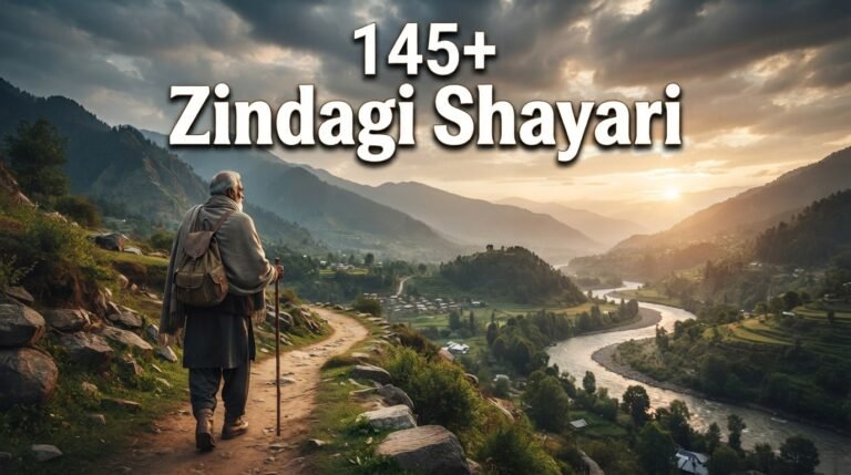 145+ Zindagi Shayari: Life Lessons in Beautiful Words