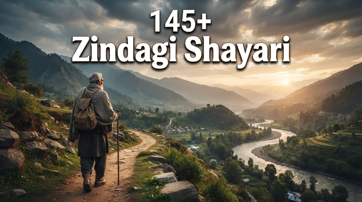 145+ Zindagi Shayari: Life Lessons in Beautiful Words